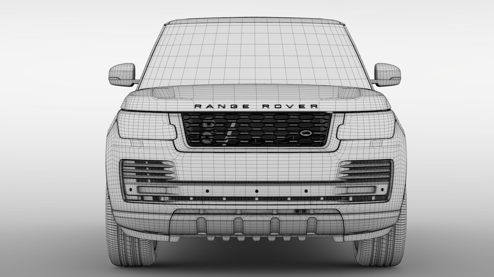 Range Rover Vogue SE LWB L405 2018 3D model_17