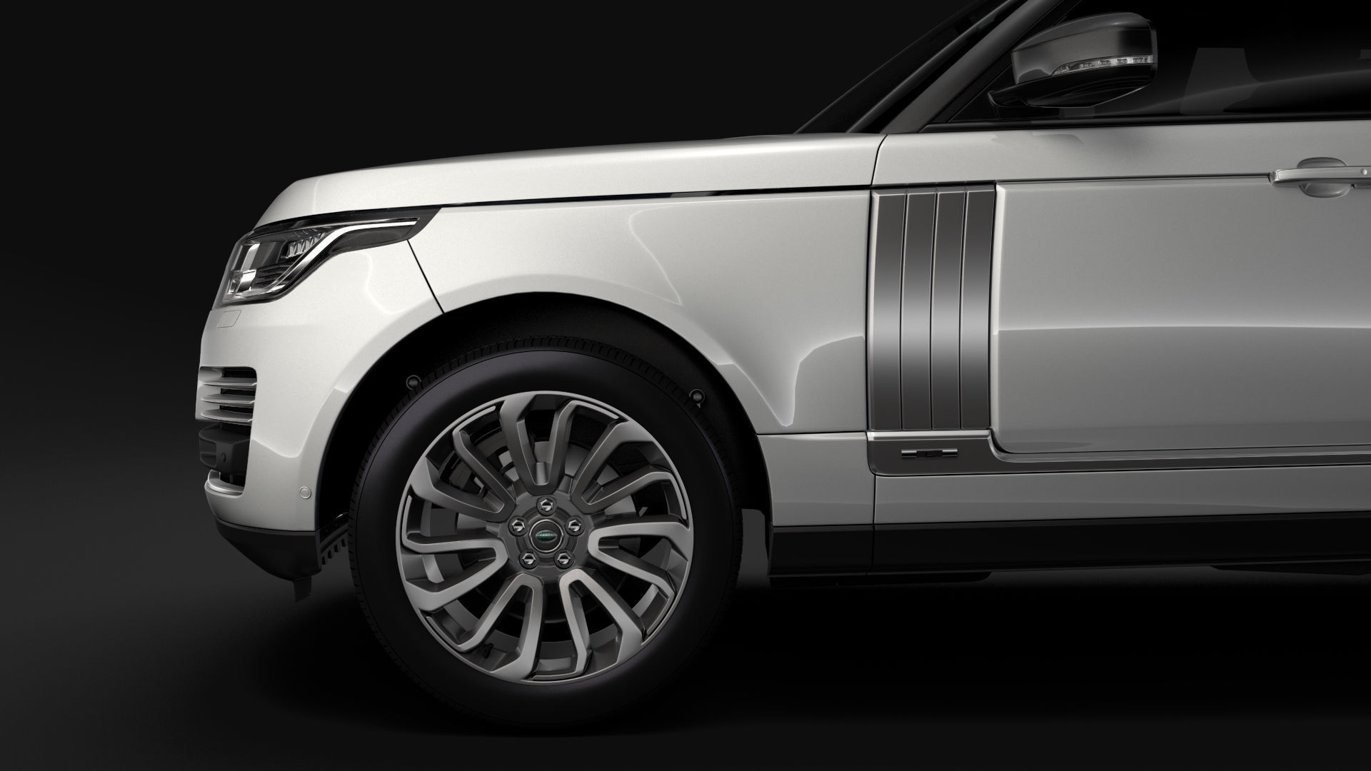 Range Rover Vogue SE LWB L405 2018 3D model_9
