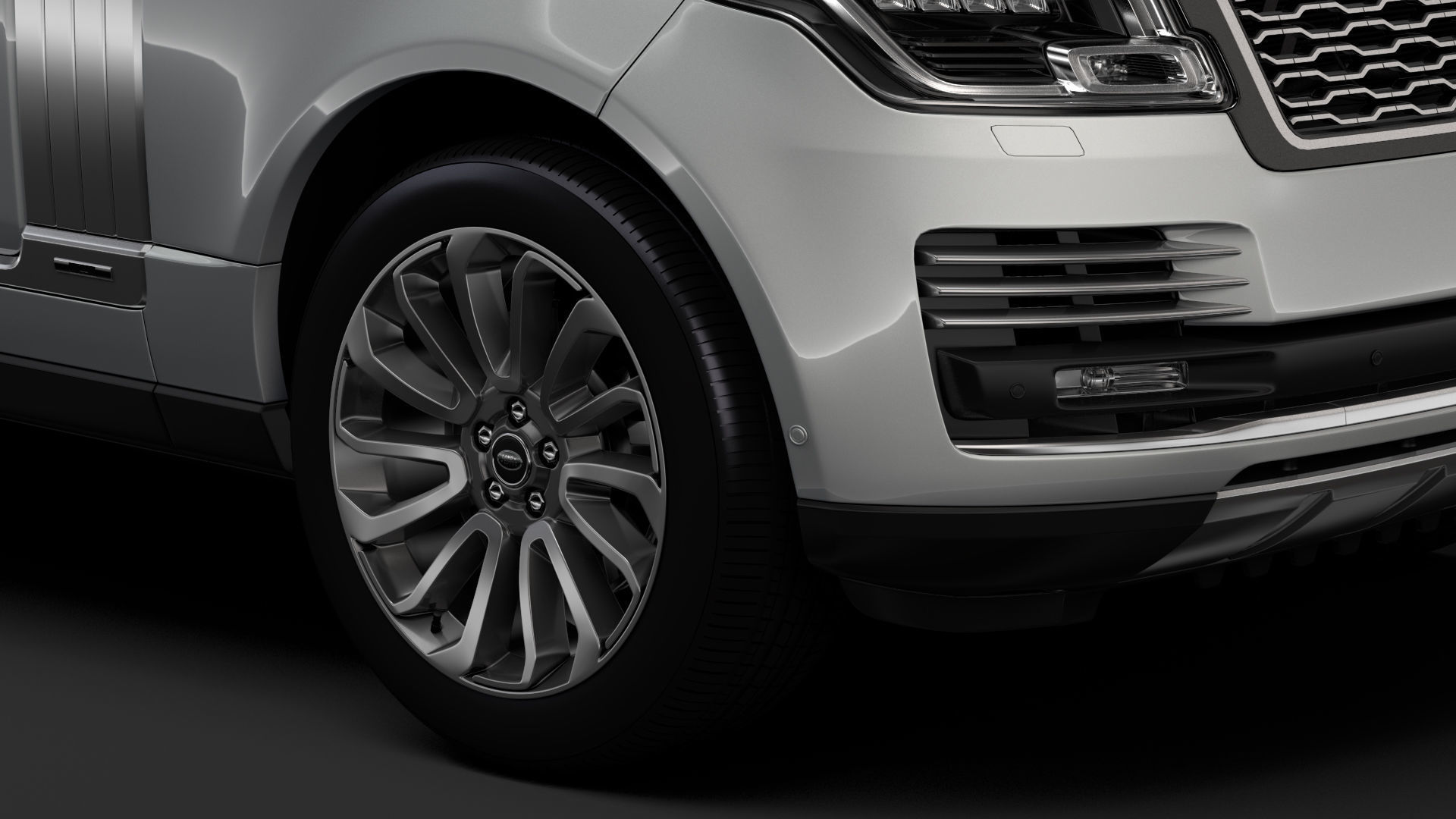 Range Rover Vogue SE LWB L405 2018 3D model_4