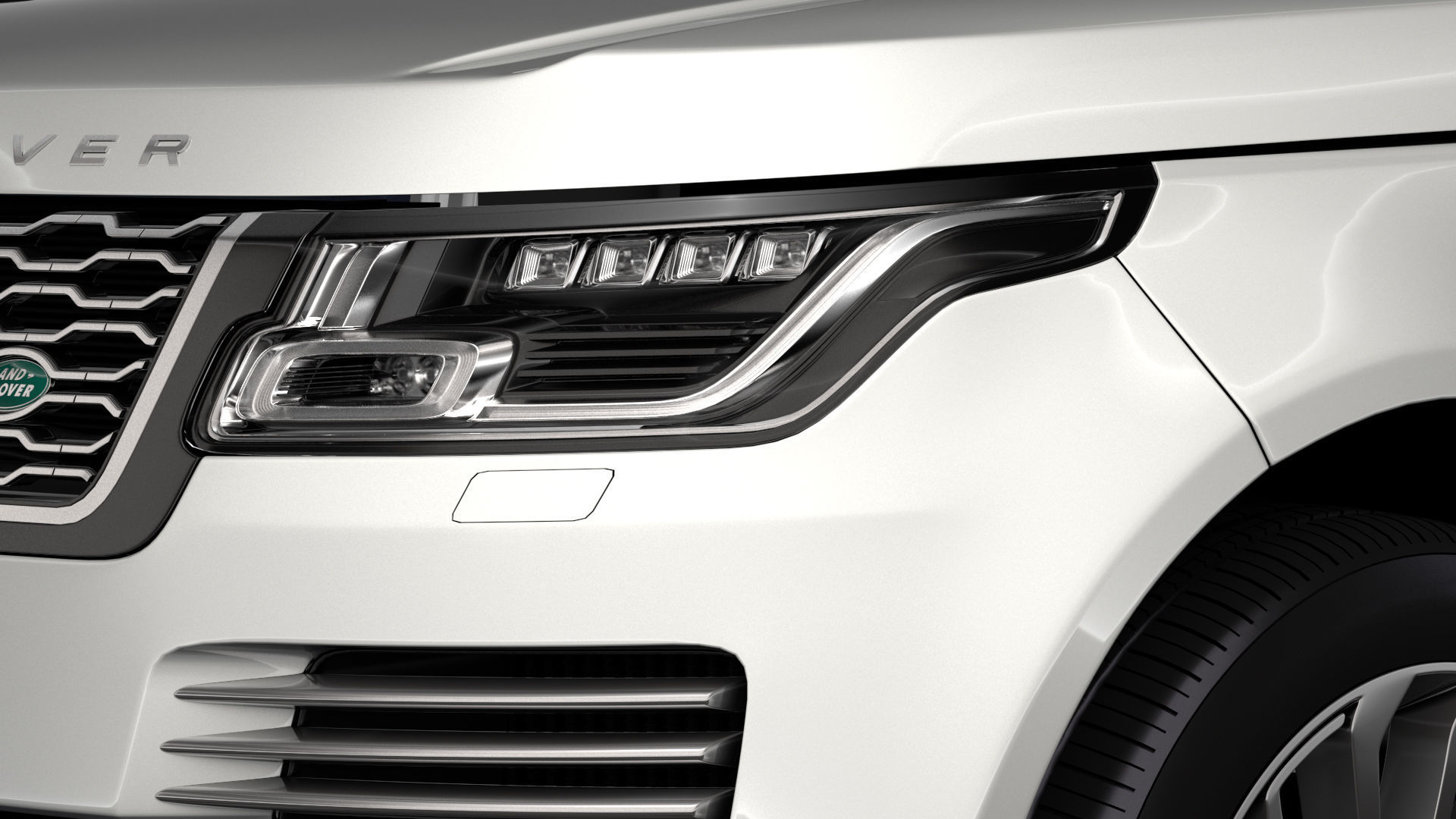 Range Rover Vogue SE LWB L405 2018 3D model_7