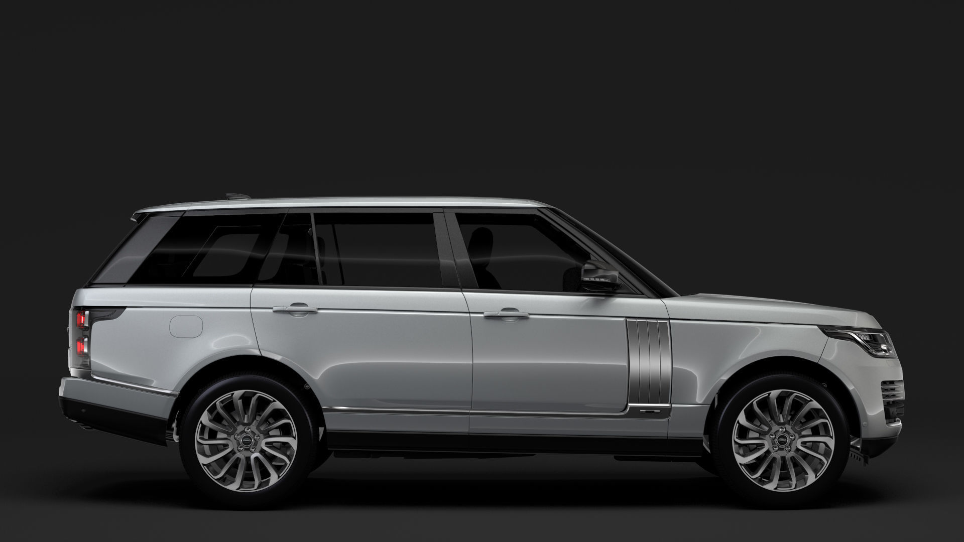 Range Rover Vogue SE LWB L405 2018 3D model_8