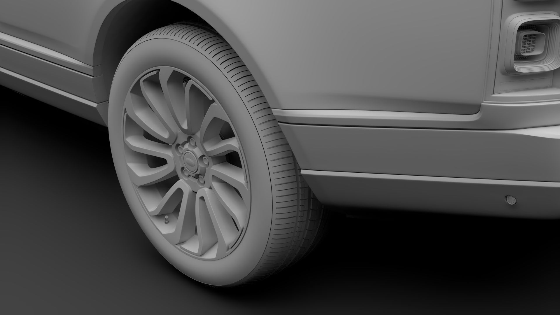 Range Rover Vogue SE LWB L405 2018 3D model_13