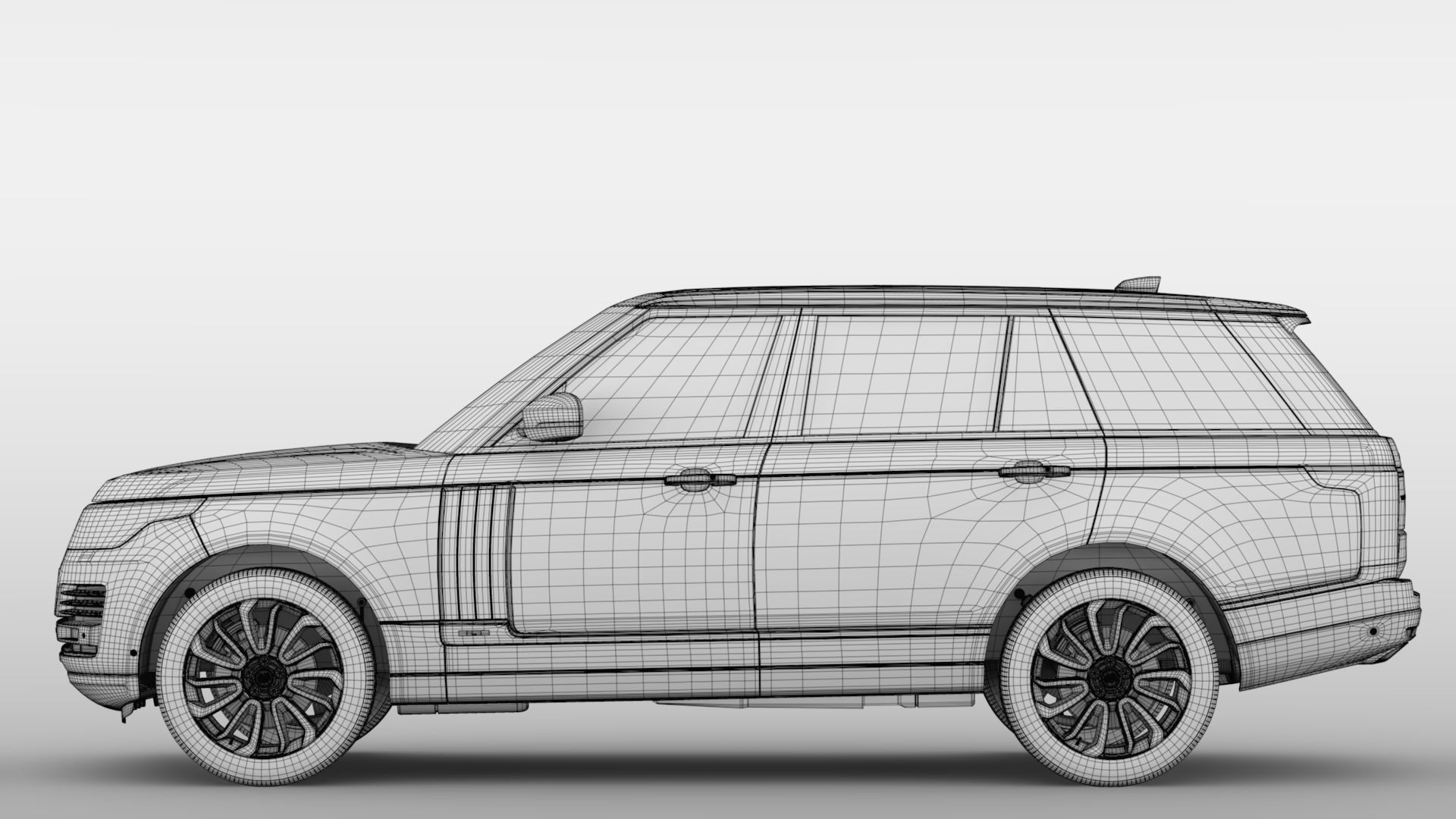 Range Rover Vogue SE LWB L405 2018 3D model_18