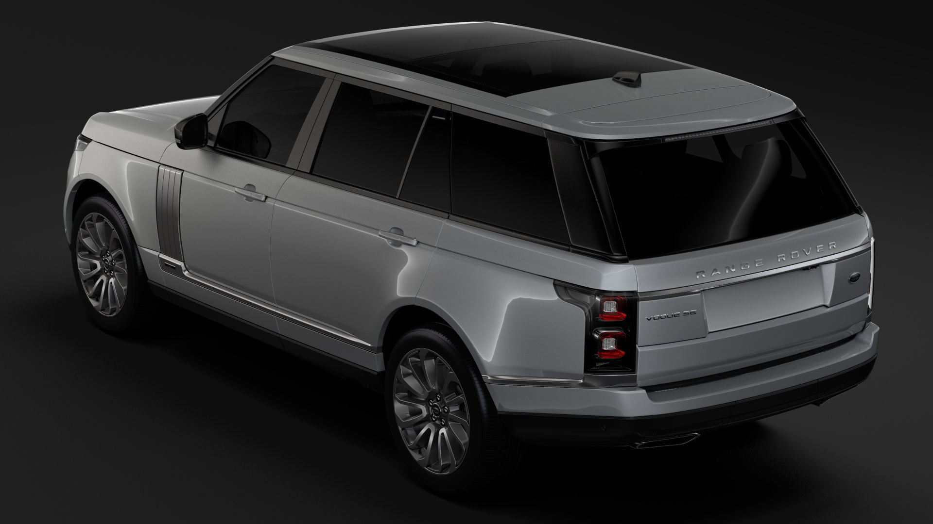Range Rover Vogue SE LWB L405 2018 3D model_6