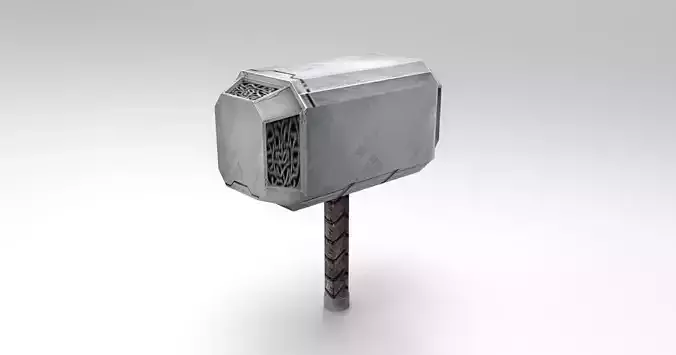 Thor Hammer 3D Print Toy Free 3D print model