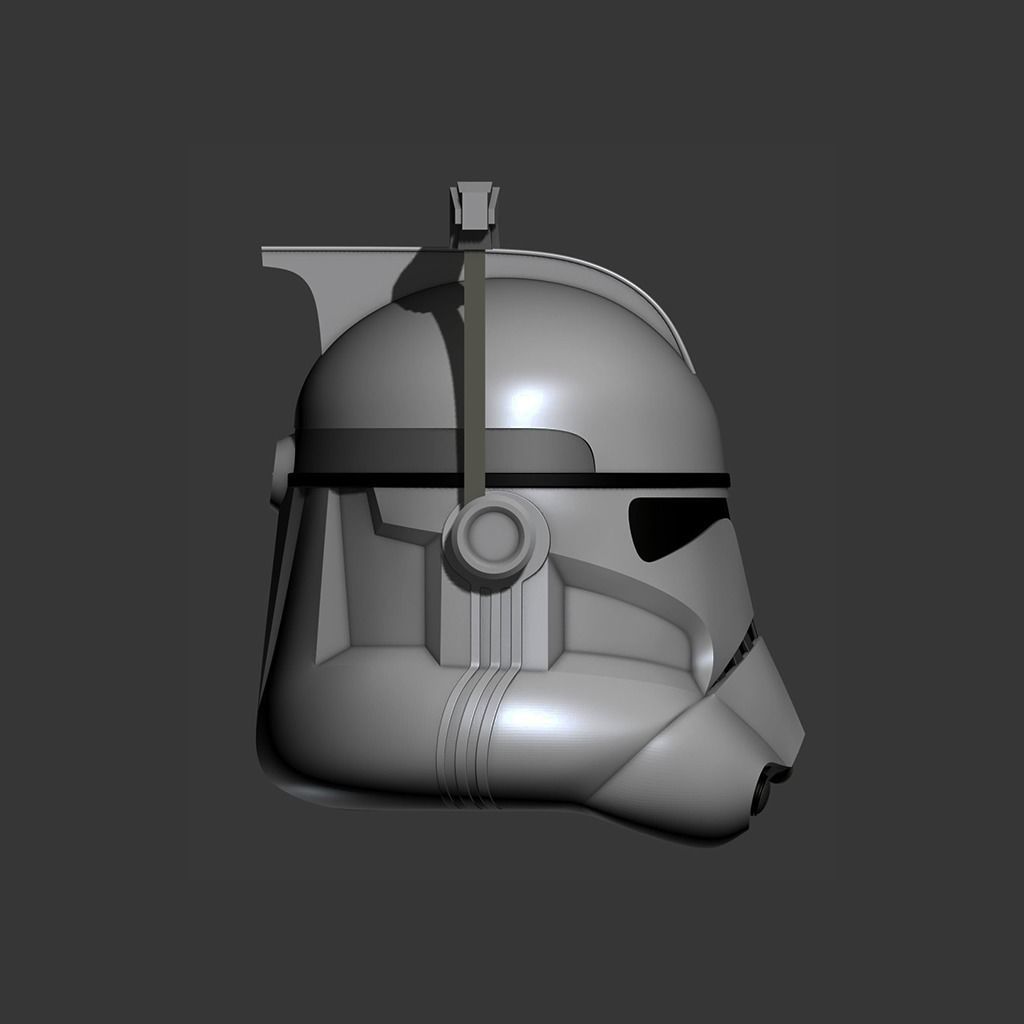 Clone ARC Trooper Cosplay Helmet 3D print model_3