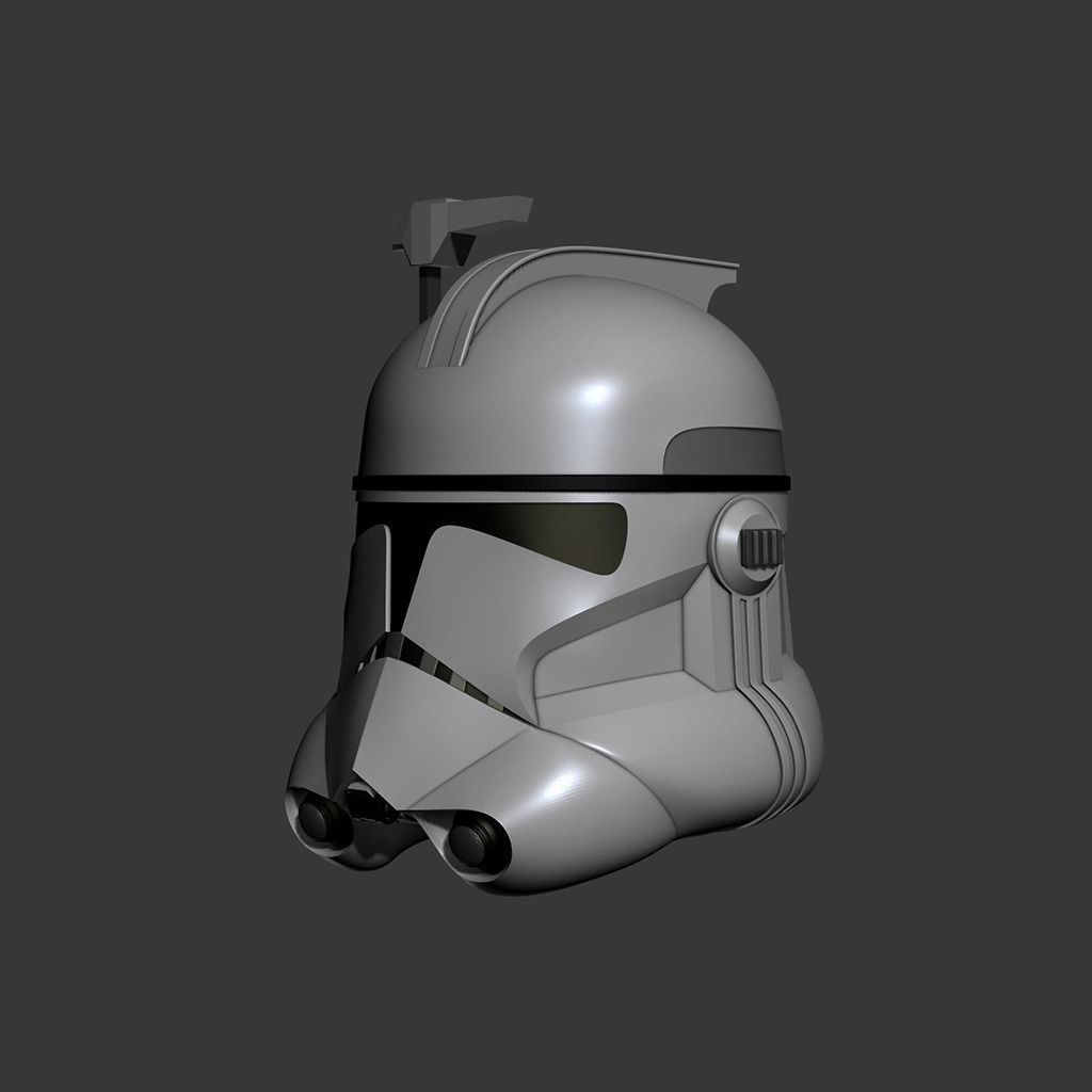 Clone ARC Trooper Cosplay Helmet 3D print model_1