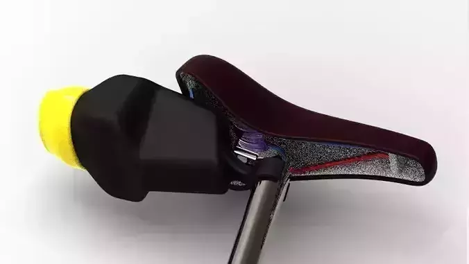 Bike Saddle Storage Case Flexible 3D print model