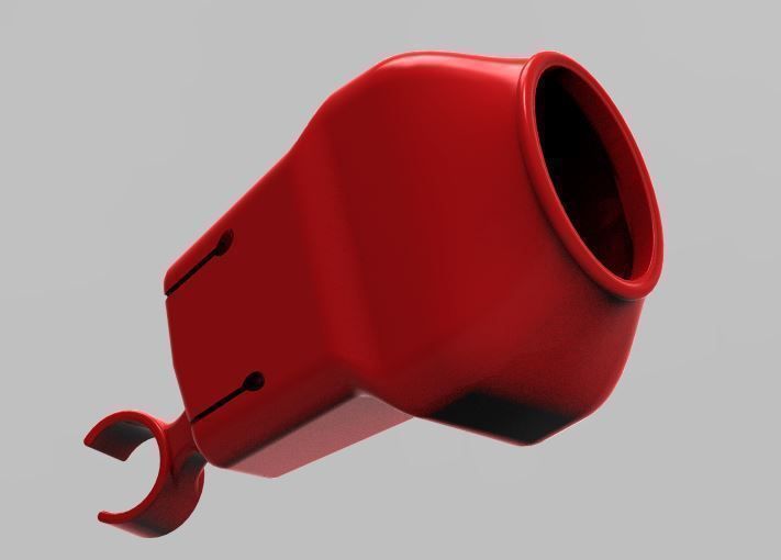 Bike Saddle Storage Case Flexible 3D print model_4