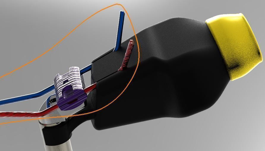 Bike Saddle Storage Case Flexible 3D print model_2