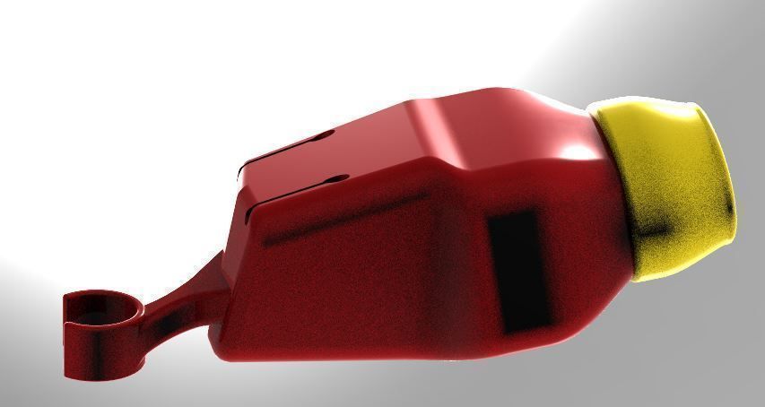 Bike Saddle Storage Case Flexible 3D print model_3