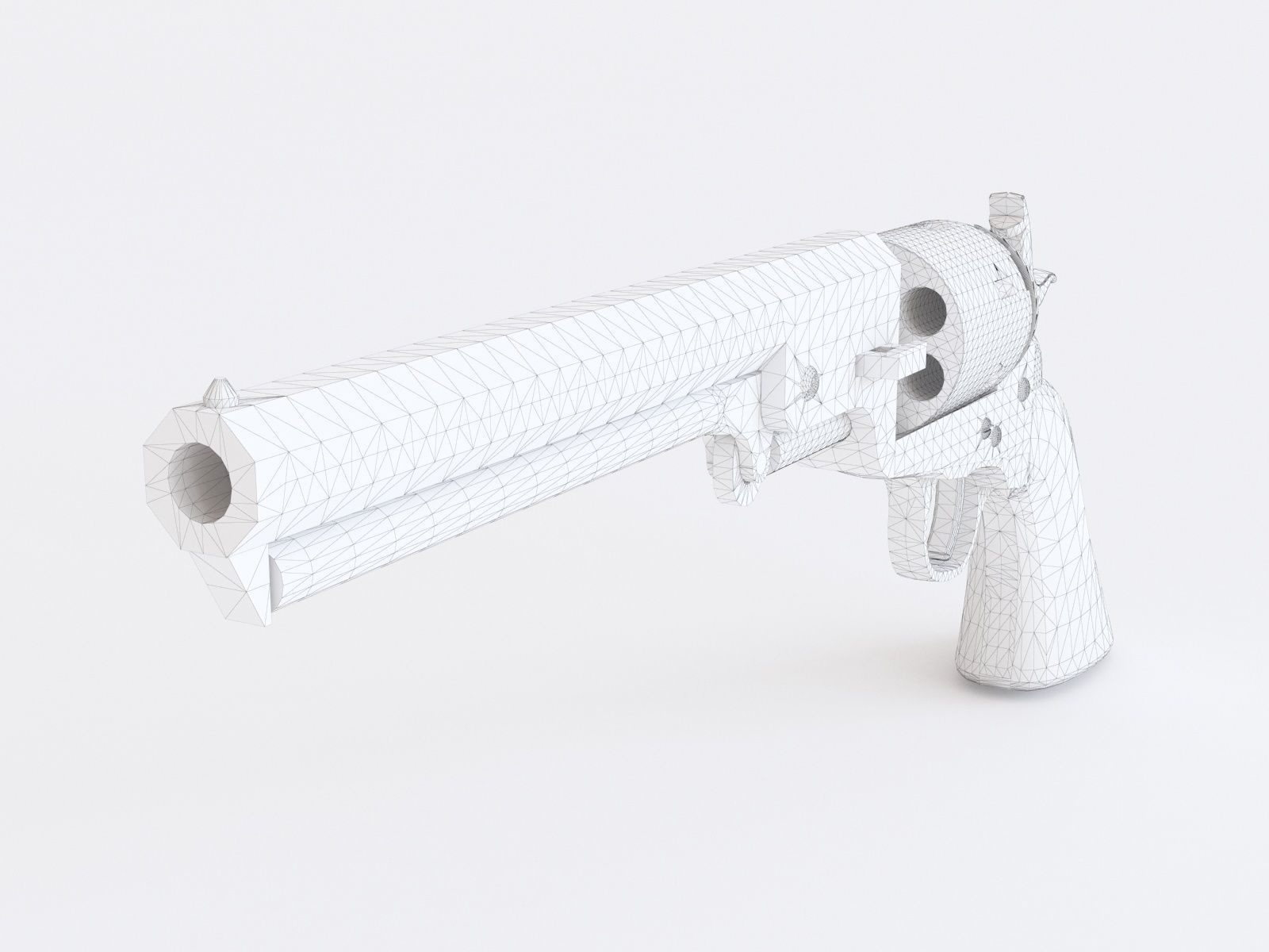 Colt Navy 1851 3D model_1