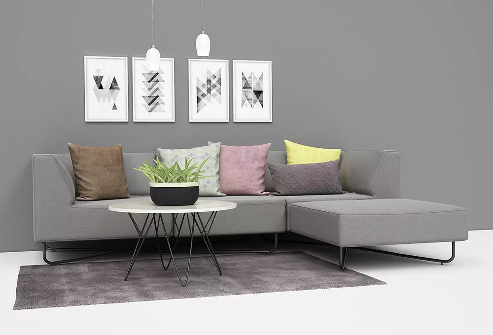 Sofa Setup 14 3D model_0