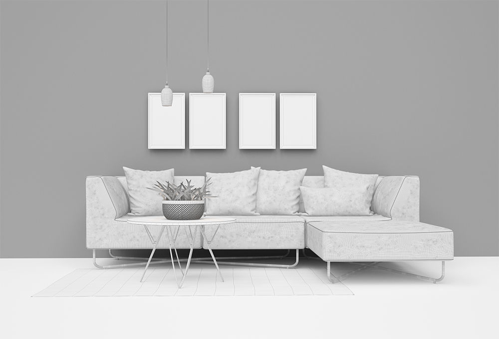 Sofa Setup 14 3D model_1