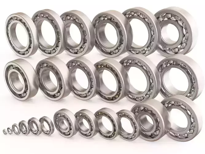 Bearings vol 01 3D model