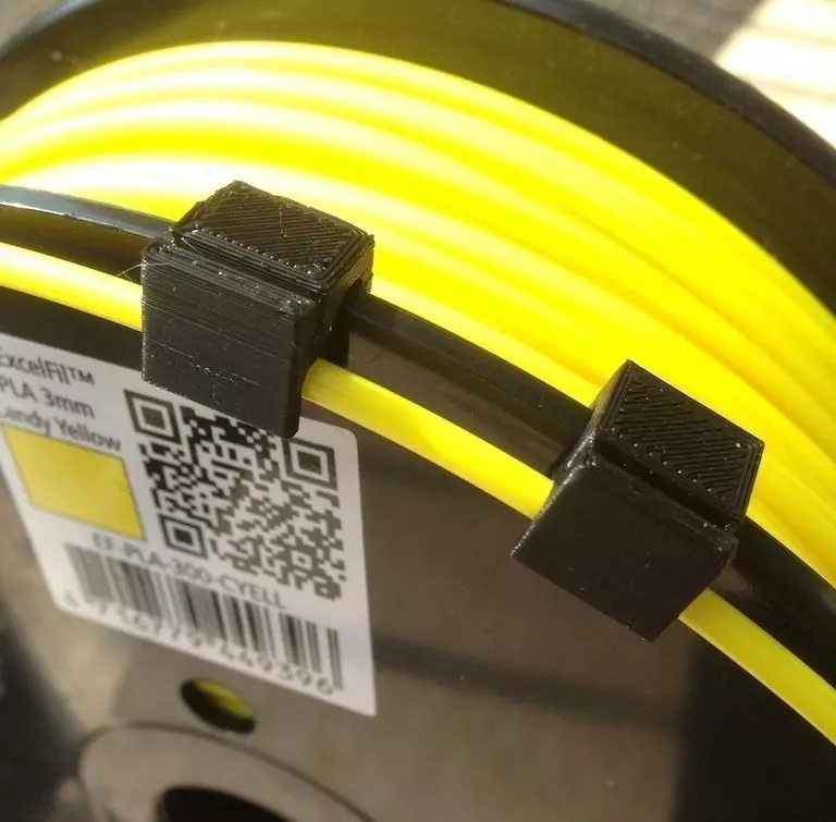 ExcelFil Filament Spool Clip 1 75mm 3mm Free 3D print model_0