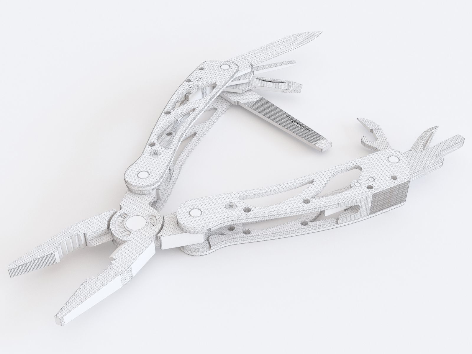 Multi tool 3D model_1