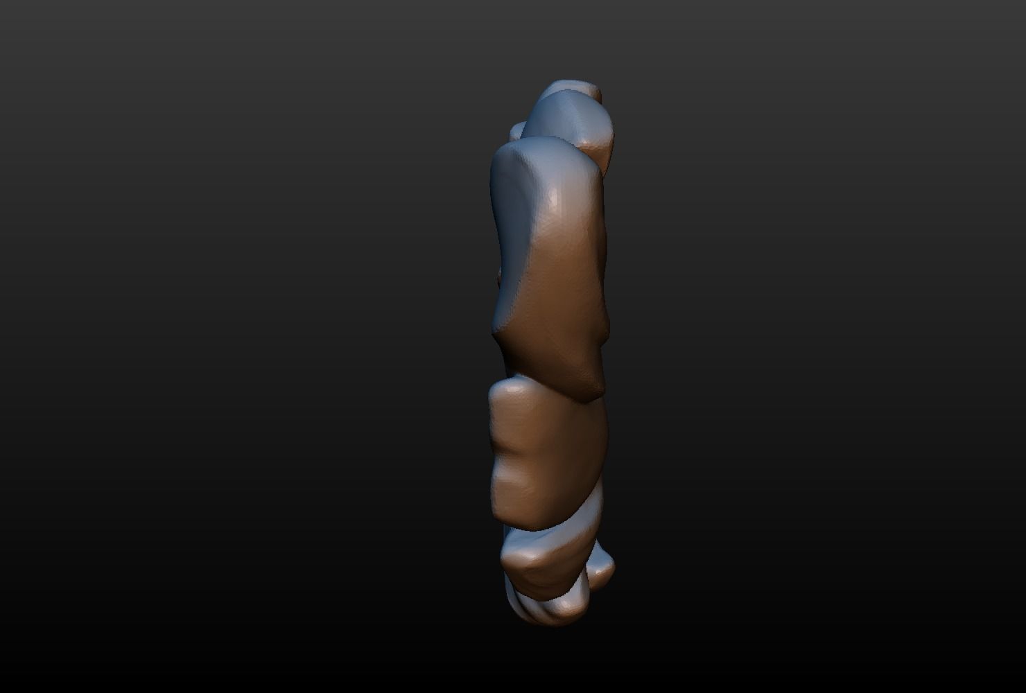 Feather high poly 3D print model_7