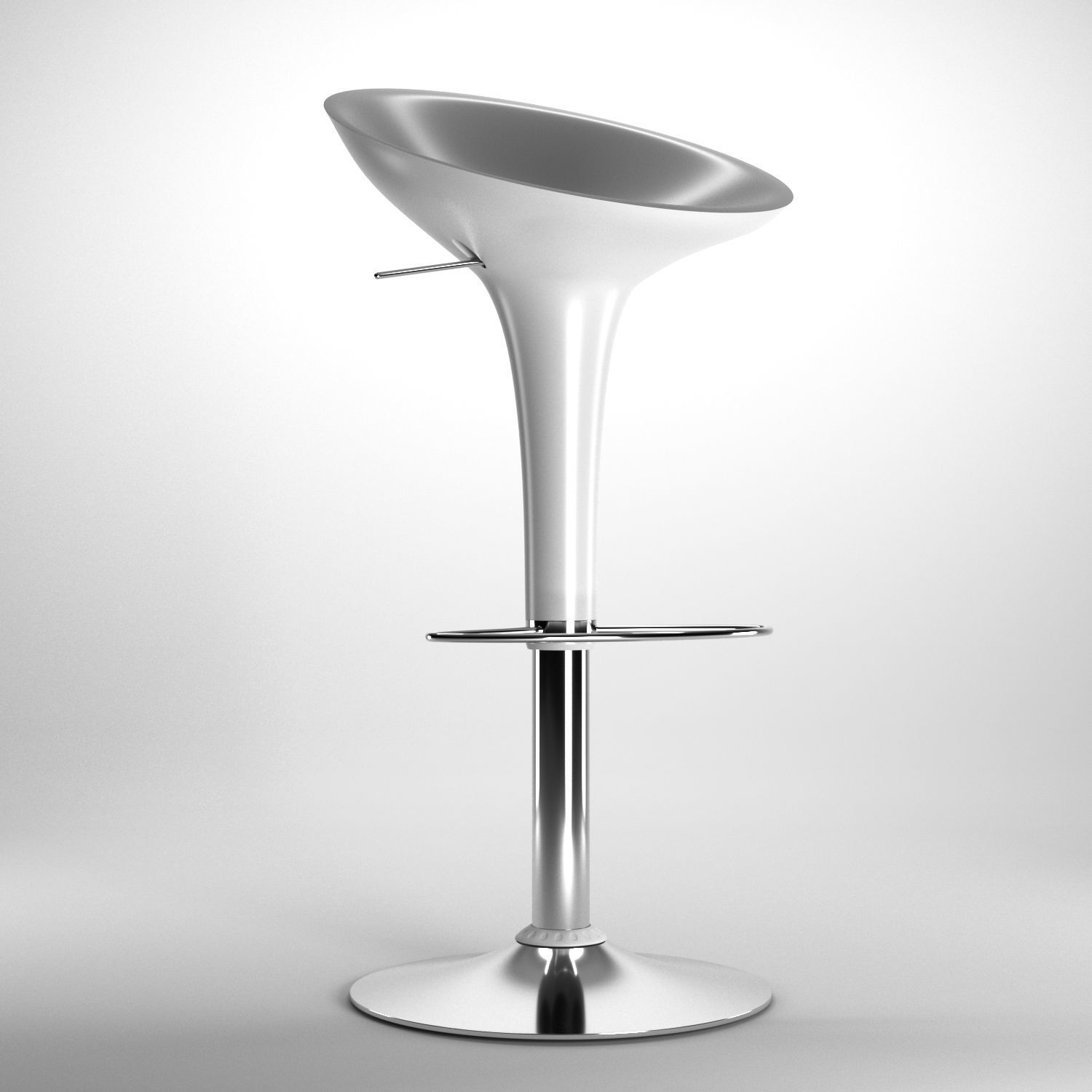 Bloom Stool 3D model_1