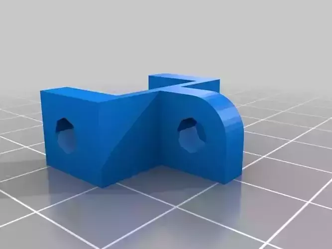 Fan mount for 40mm Supportless Directed Cooling Fan Duct for ... Free 3D print model