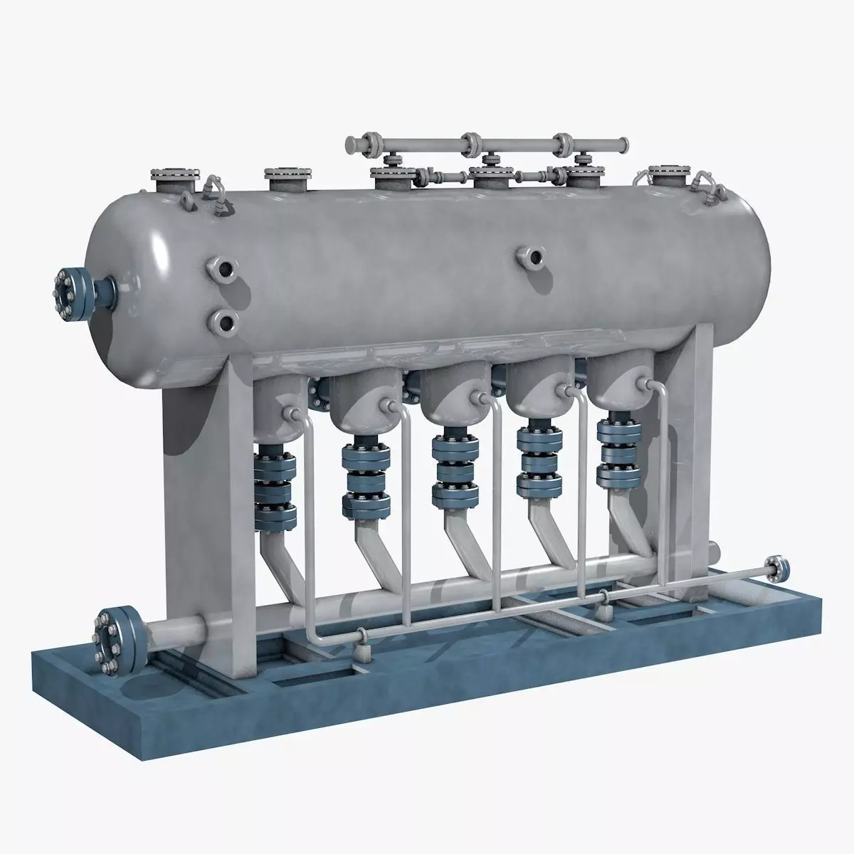 Metal Storage Industrial Equipment 3D model