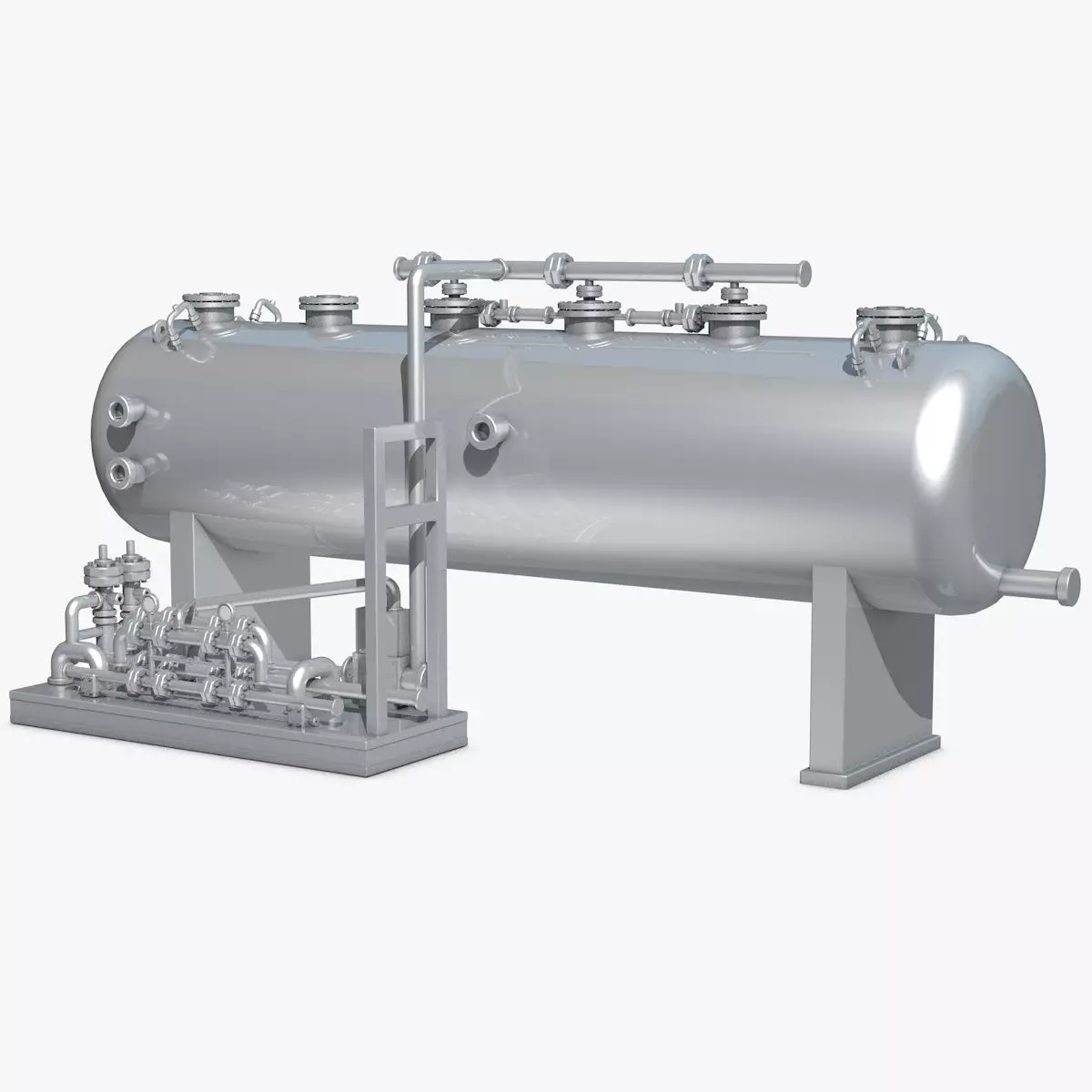 Industrial Metal Storage Equipment 3D model