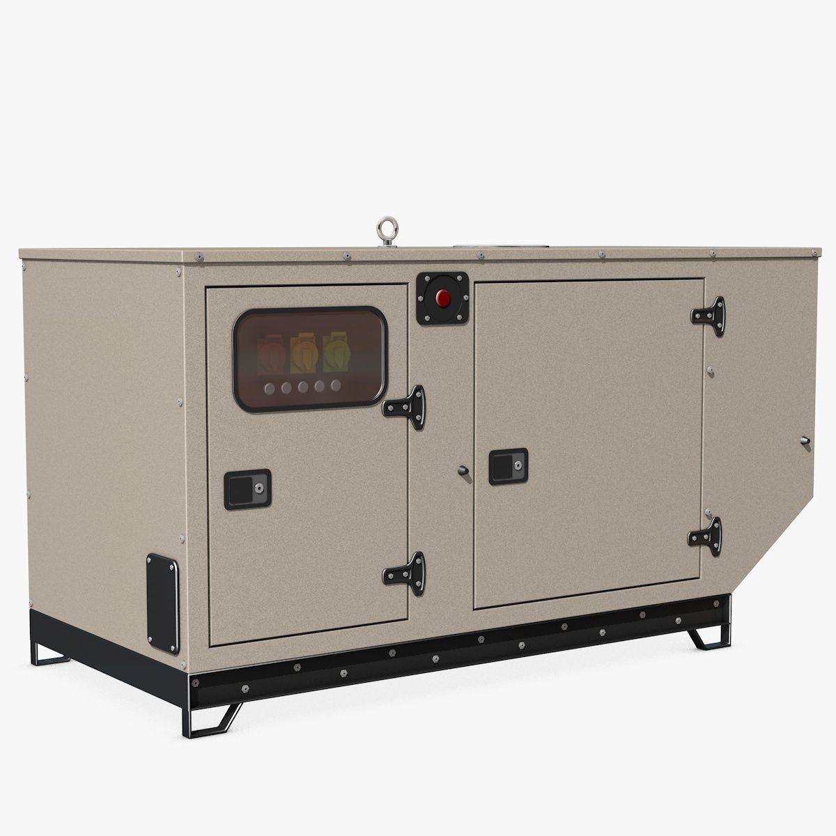 Industrial Generator 3D model_1