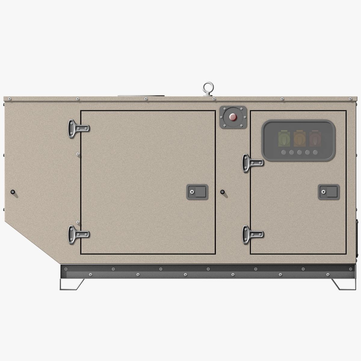 Industrial Generator 3D model_4