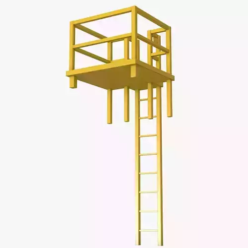 Yellow Ladder with Terrace