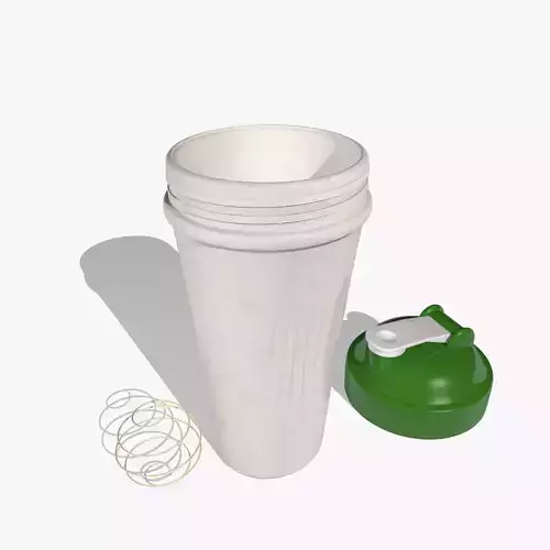 Green Sports Shaker Cup 3D model