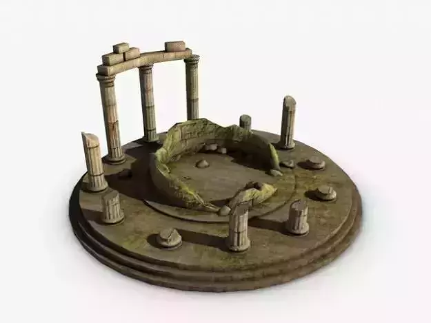 Ancient temple ruins