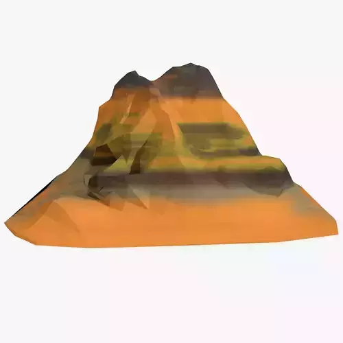 Mountain Landscape Low Poly