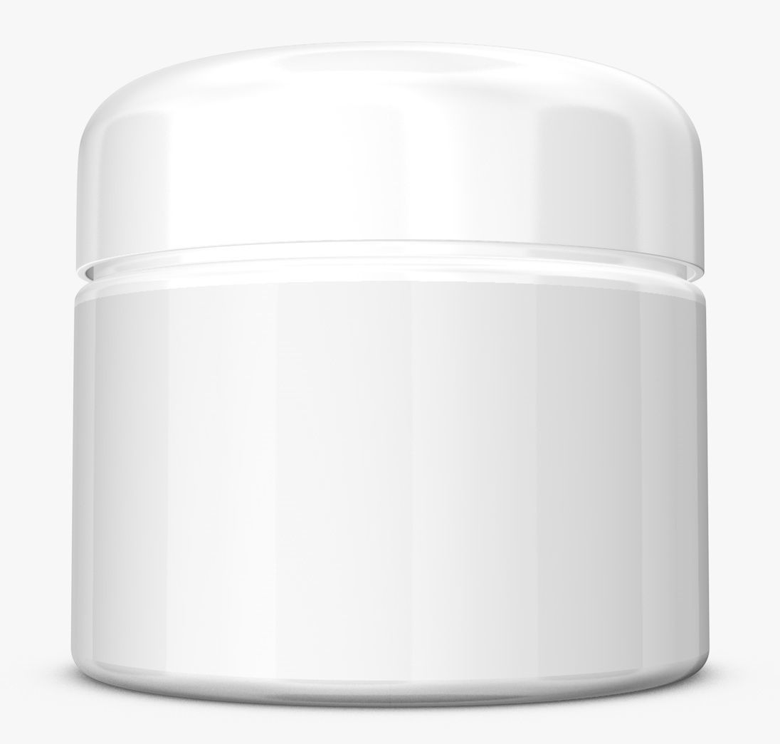 Jar with Label and Cover 3D model_5