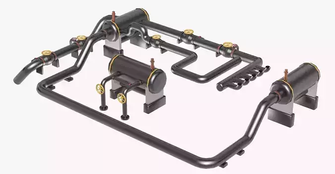 Industrial Gas Pipes Equipment