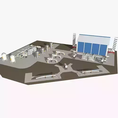 Industrial Scene Model
