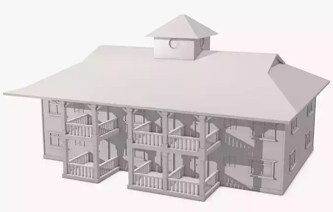 Big House with Balcony