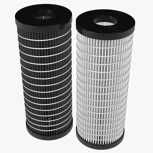 Black and White Air Filters