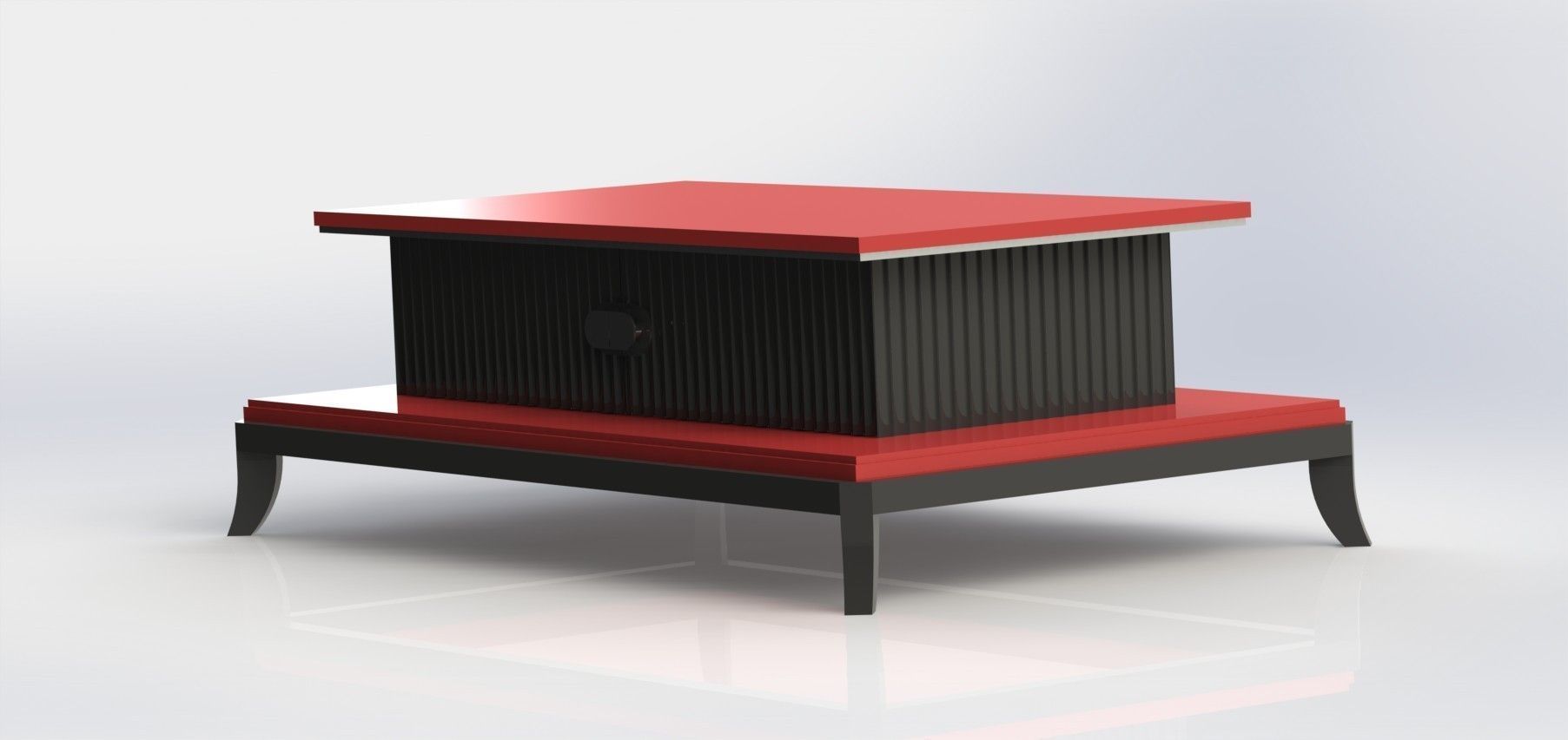 coffee table 3D model_2