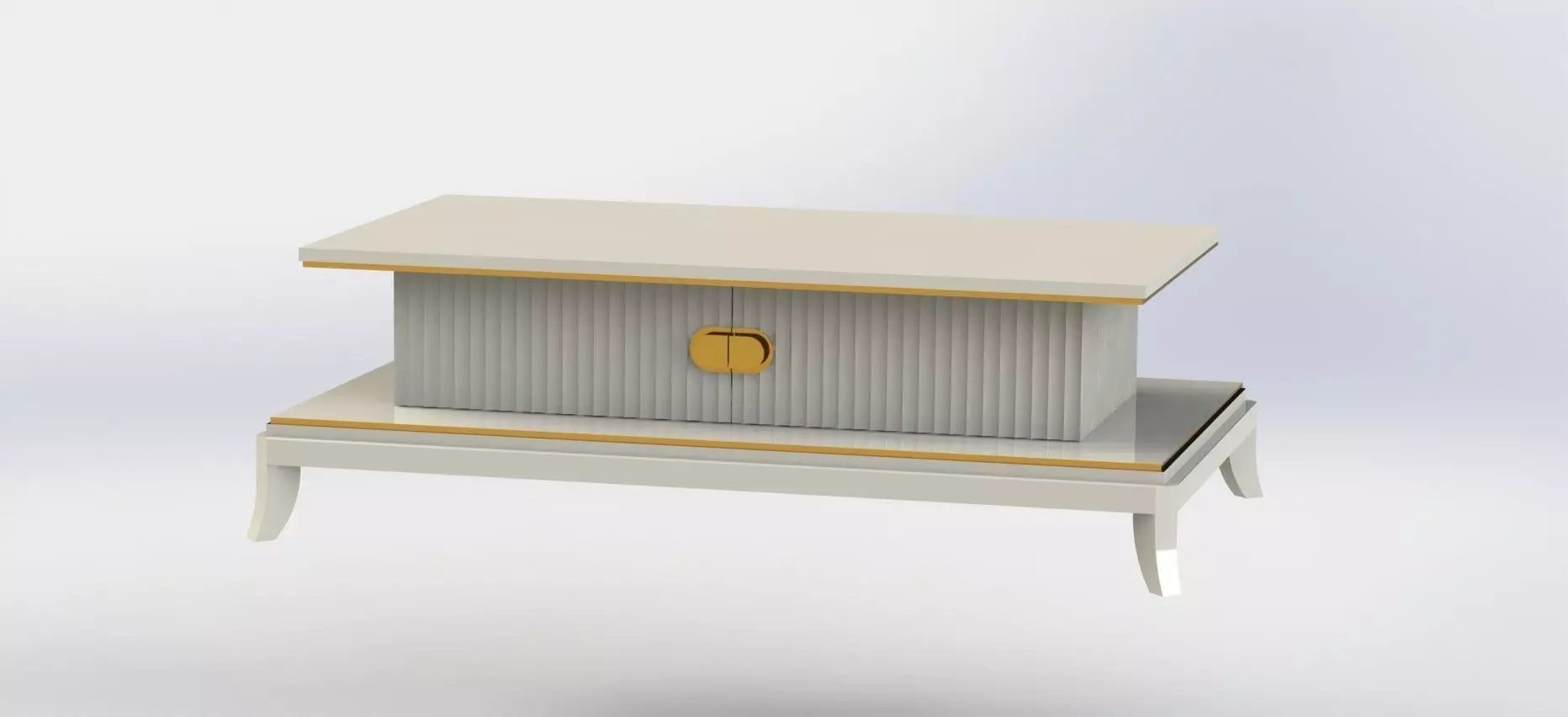 coffee table 3D model_0