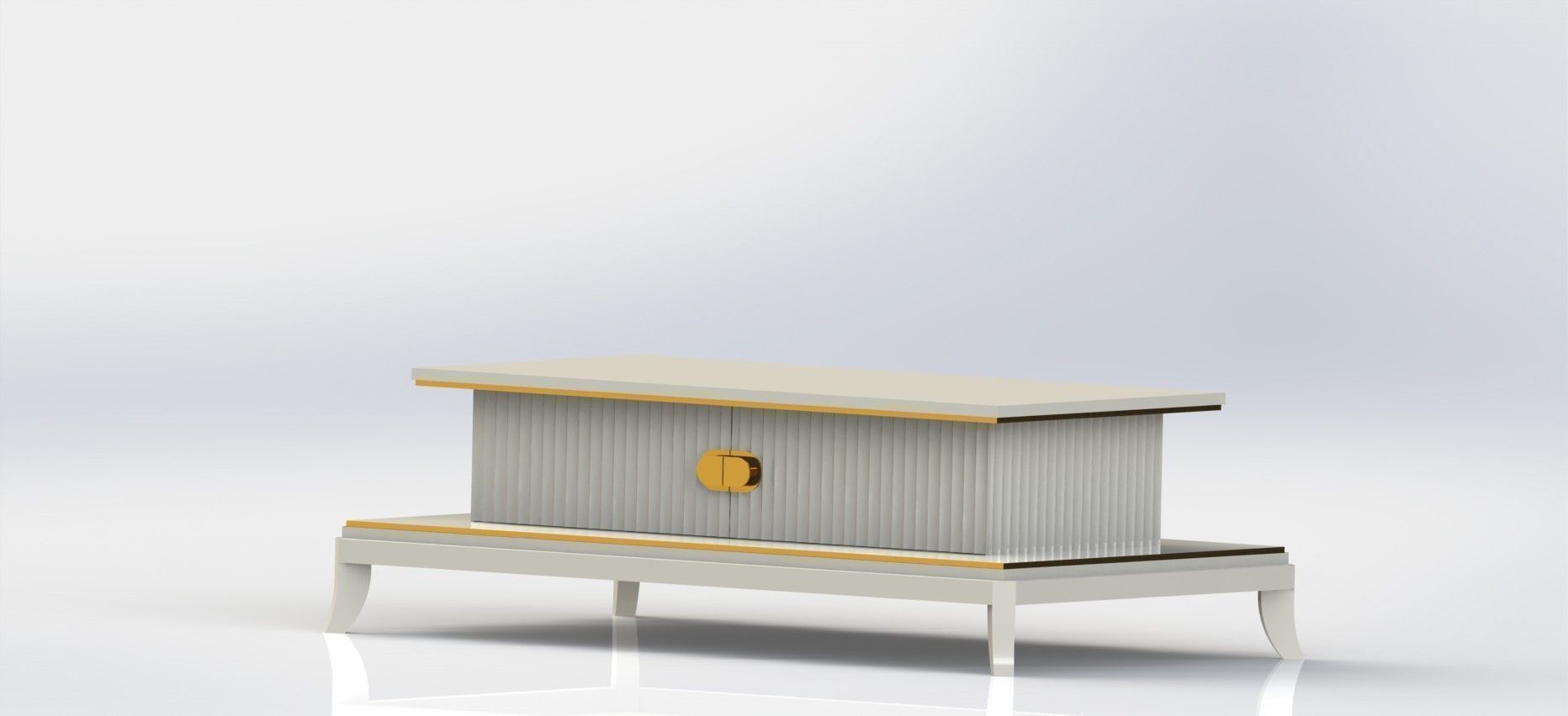 coffee table 3D model_3