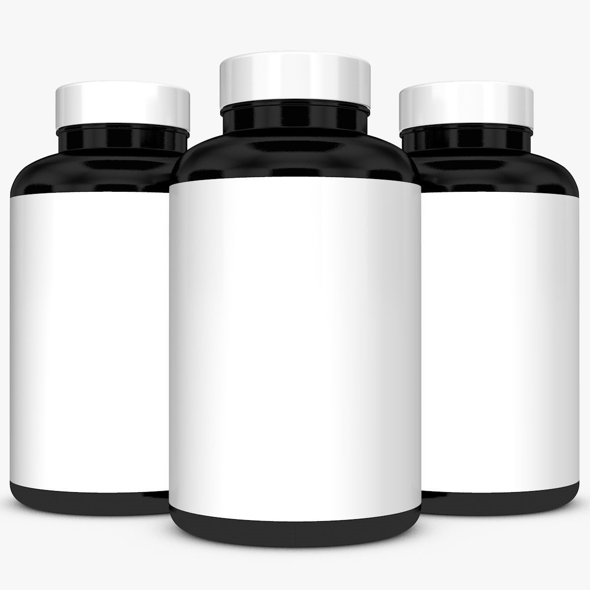 Medicine Container With Pills 3D model_7