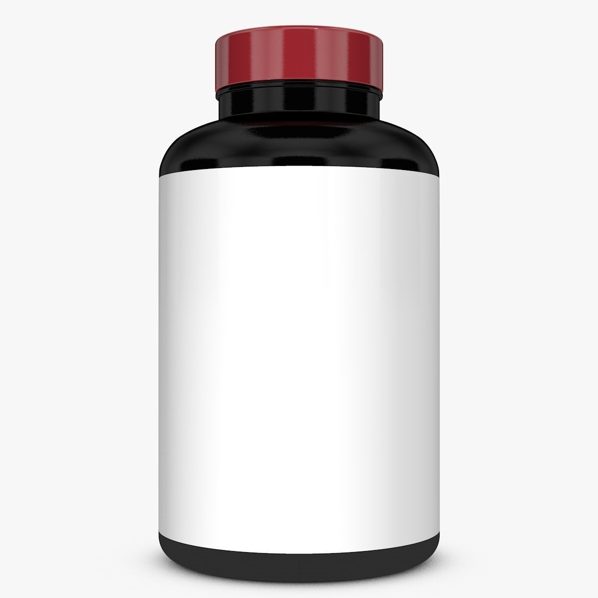 Medicine Container With Pills 3D model_5