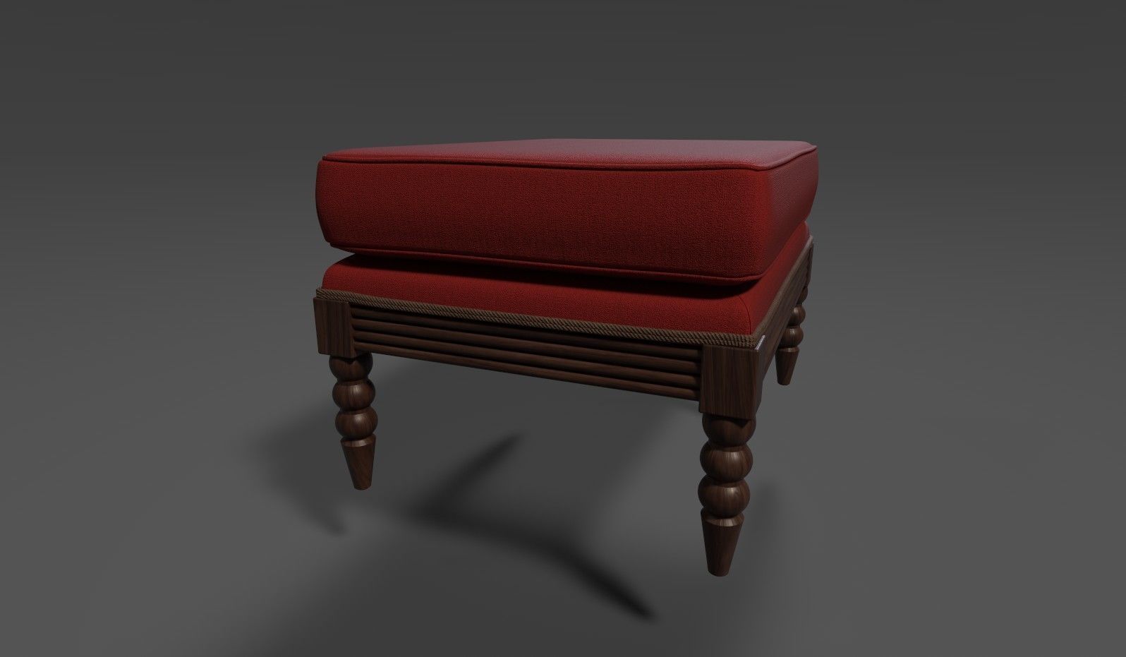 leg rest 3D model_1
