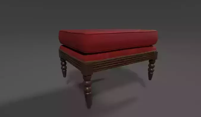 leg rest 3D model