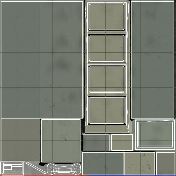 File cabinet - PBR - Game Ready Low-poly 3D model_17
