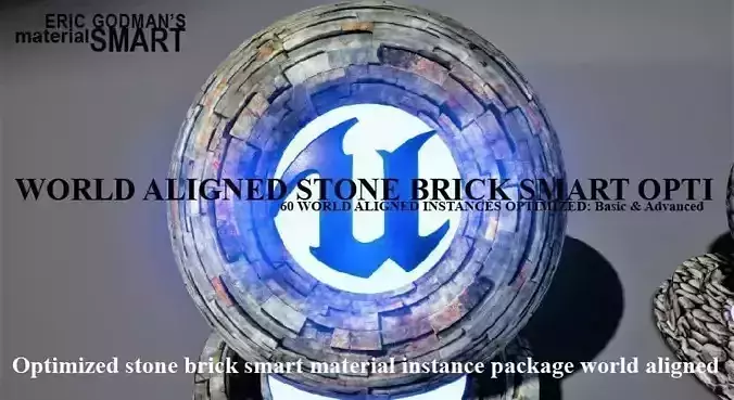 Optimized Stone Brick World Aligned Materials