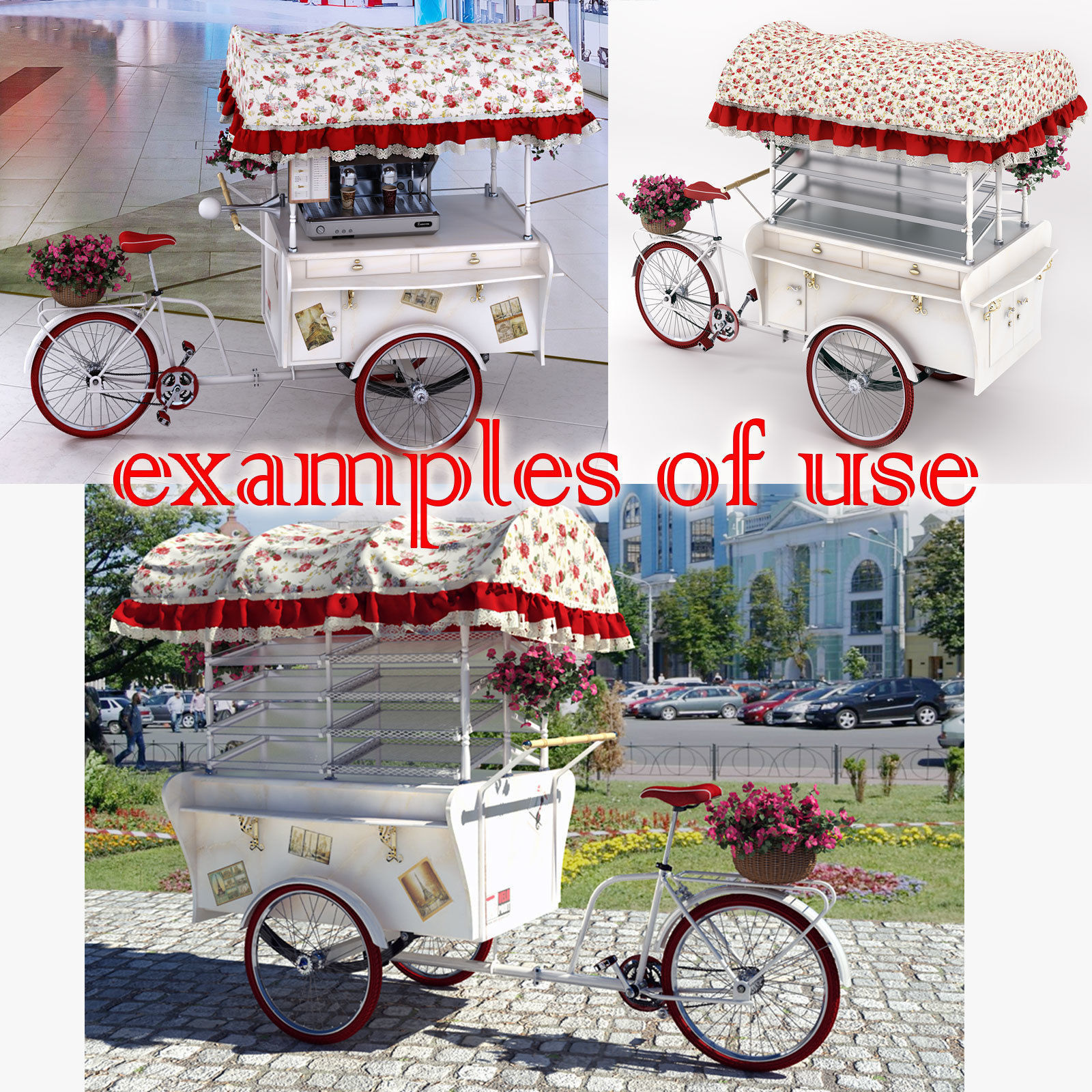 Cargo Bike Paris 3D model_20