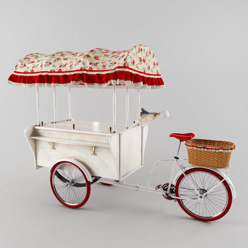 Cargo Bike Paris 3D model