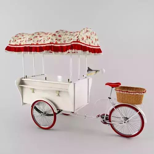 Cargo Bike Paris 3D model