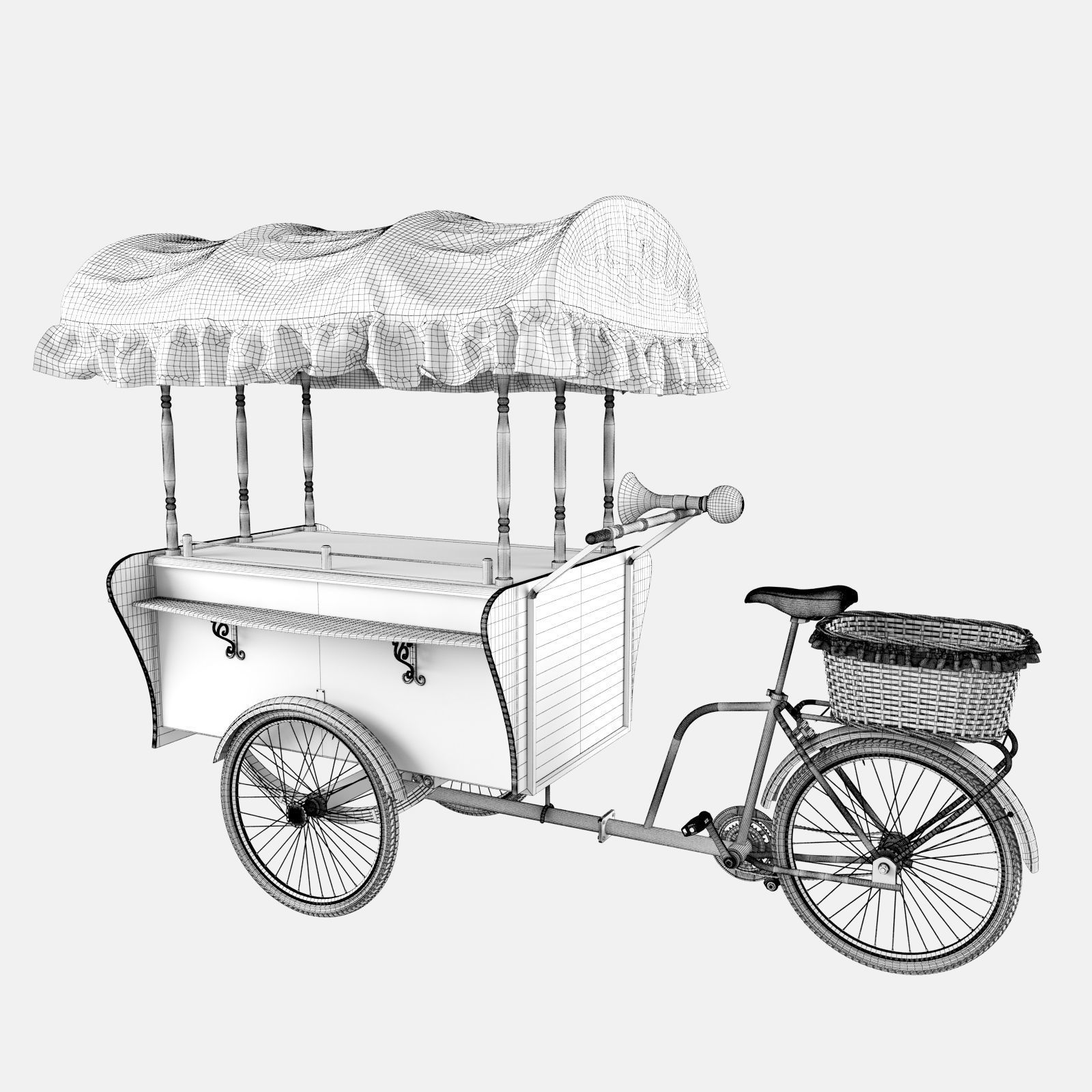 Cargo Bike Paris 3D model_2